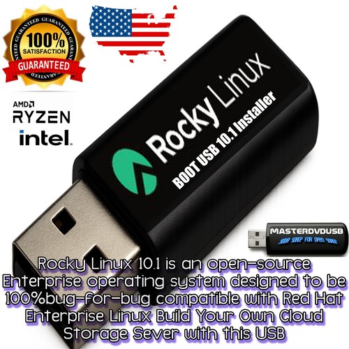 Rocky linux usb installer - rocky, 10.1