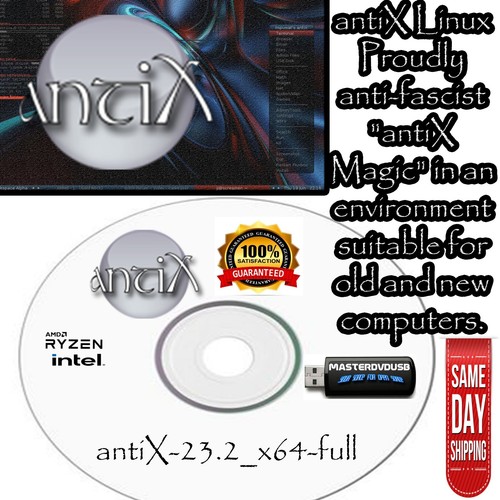 Antix linux bootable - antix,