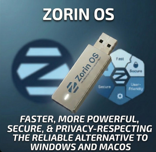 Zorin linux bootable - zorin, usb