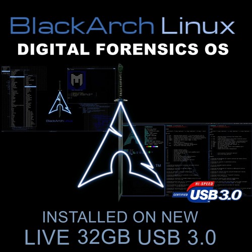 Blackarch linux 32gb usb - -,