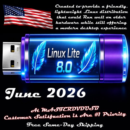 Linux lite 64 bit - 8.0, 64‑bit