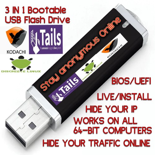 Boot usb drive - 3-in-1,